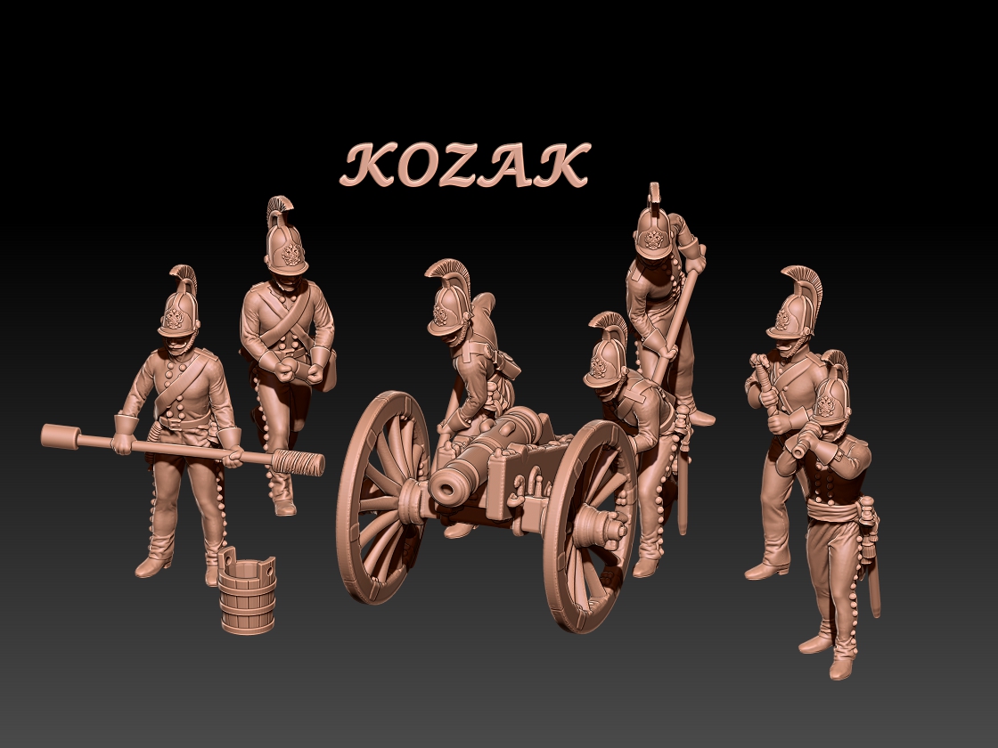 Napoleonic russian horse artillery 1812-14
